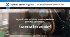 Desktop Screenshot of keystonesteamsupplies.com